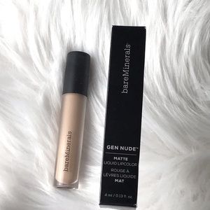 BareMinerals ,GEN NUDE MATTE liquid lipcolor CULT